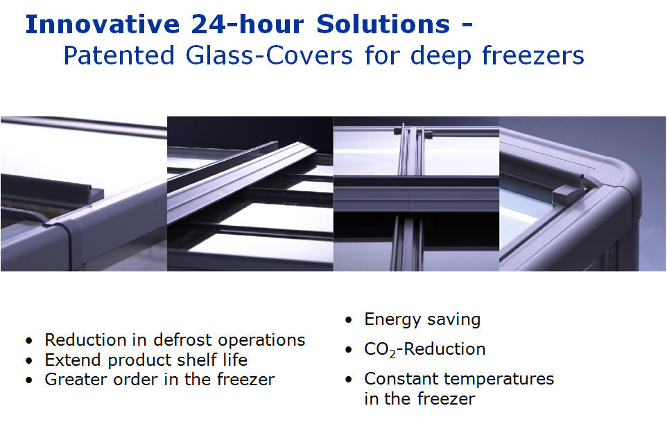 Remis glass freezer covers